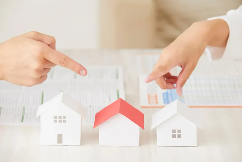 Searching for a home and comparing options while preparing a strong purchase offer.